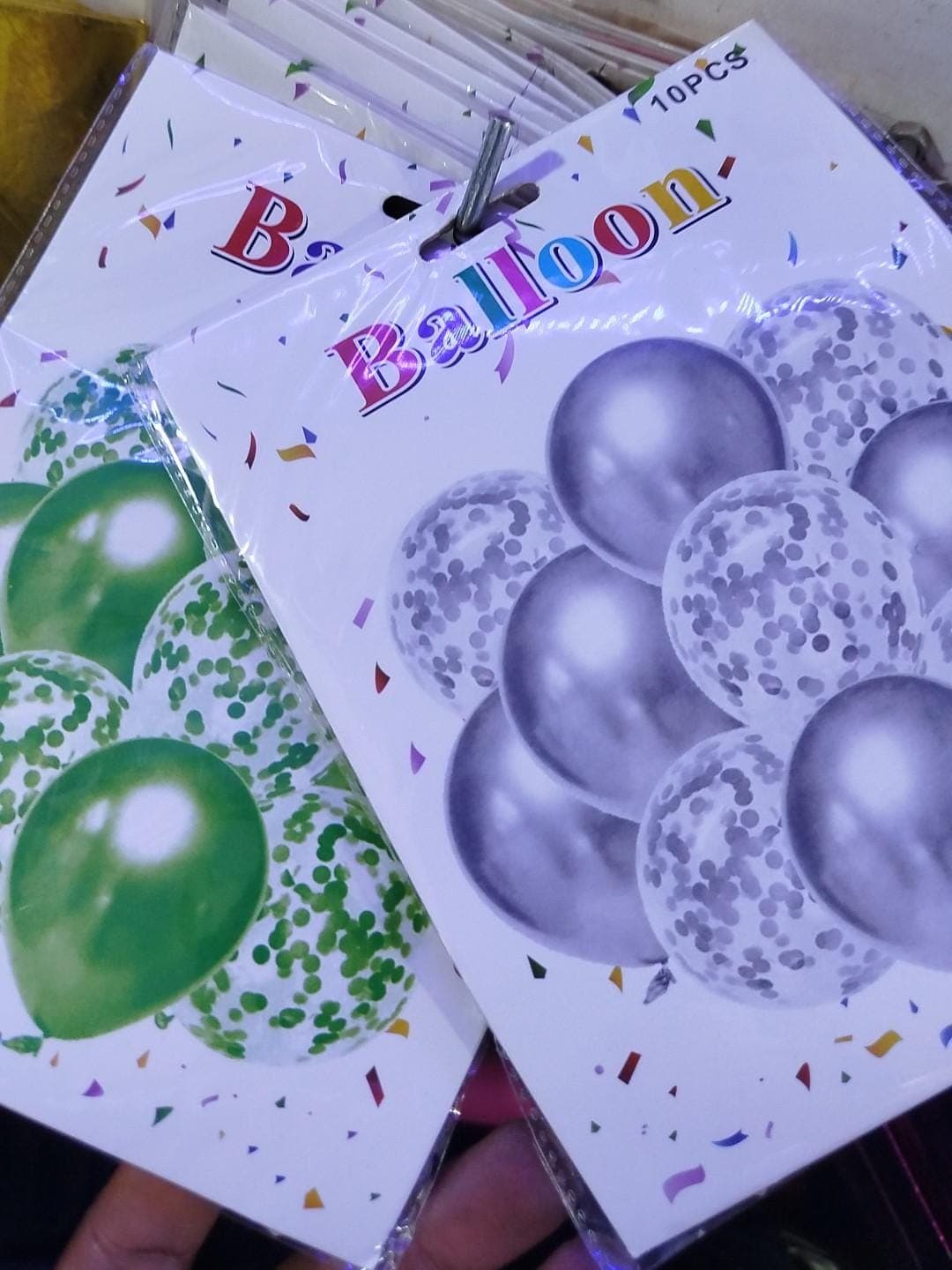 Confetti Balloons Pack of 10
