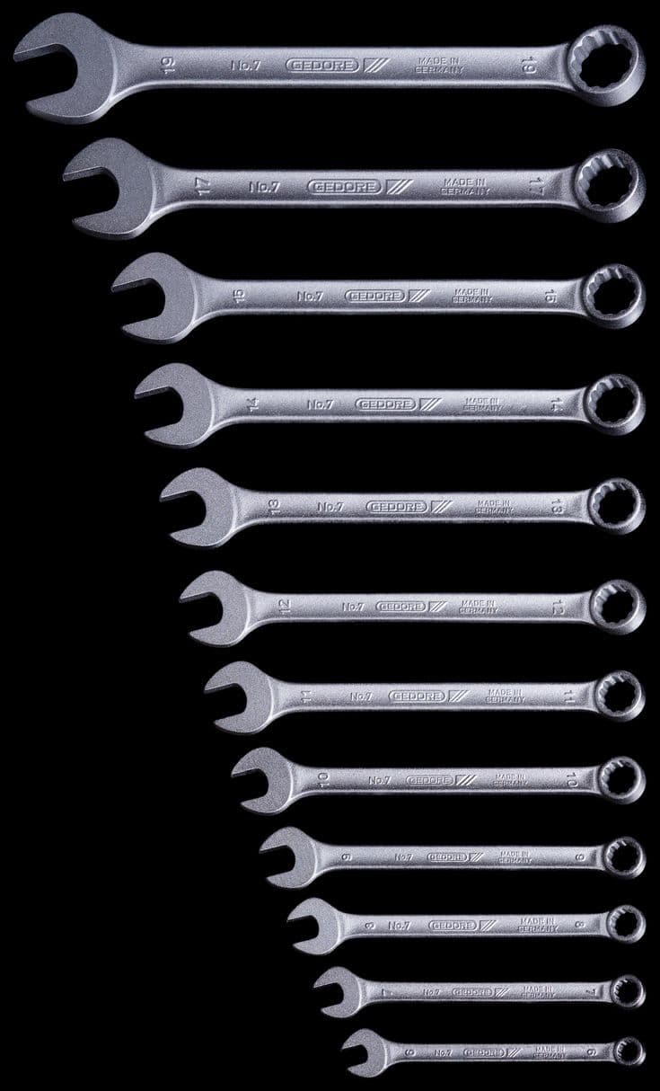 All Size Spanners Set